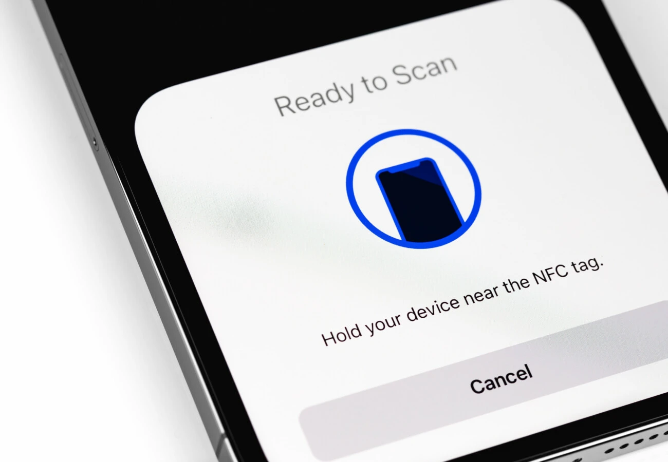 Tap and Scan NFC tag